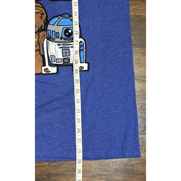 Star Wars Fifth Sun Men’s T-Shirt Blue Medium Chibi Characters NWT tshirt - Picture 9 of 9